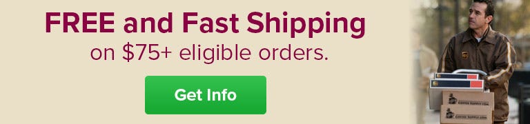 Free Shipping My Coffee Supply, USA, UPS, USPS, FedEx, delivered to your door.