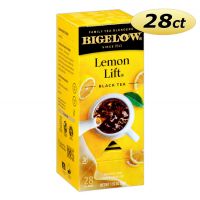 Bigelow Lemon Lift Tea Bags 28 ct. Box | Lemon Spiced Hot Tea Beverage Drink. Kosher.