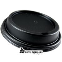 Black Domed Lid for Paper Cups