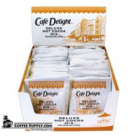 Cafe Delight Deluxe Hot Cocoa Mix 50 ct. Box