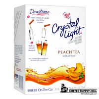 Crystal Light On The Go Peach Tea Drink Mix 30 ct. Box