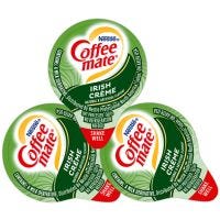 Coffee-mate Irish Creme Flavored Creamer Singles, No Refrigeration Needed, FoodService Bulk 180 count case.