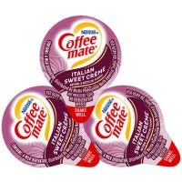 Coffee-mate Italian Sweet Creme Flavored Creamer Singles, No Refrigeration Needed, FoodService Bulk 180 count case.