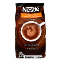 Nestle Whipper Mix Dark Chocolate Flavor Hot Cocoa 2 lb. Bag | FoodService Whipped Cocoa Mix, Soluble Drink Powder Vending Mix.