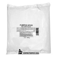 Pumpkin Spice Cappuccino Vending Mix 2 lb. Bag | Refills Commercial Hot Beverage Hopper Machine, Foodservice 6 Bag, 12 lb. Case.