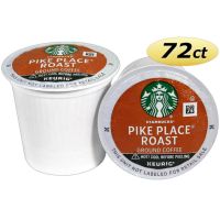 Starbucks Pike Place Medium Roast K-Cup Coffee 72 ct. Case