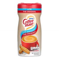 The Original Lite Coffee-mate Creamer Canister | Lactose Free, Gluten Free Non-Dairy Creamer 11 oz. Powdered Canisters.