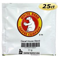 White Bear Decaf House Blend Coffee Pods 25 count