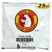 White Bear French Vanilla Coffee Pods 25 count