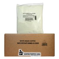 White Bear White Chocolate Caramel Cappuccino Mix 6 Bags/Case