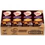 Coffee-mate Snickers Creamer Case, 4 / 50 ct. Gravity Fed Dispenser Boxes, Chocolate, Nut, Caramel Candy Bar Flavor.