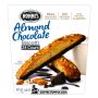 Nonni Almond Chocolate Biscotti Snack, real Semi-Sweet Chocolate with Oven Roasted Almonds.