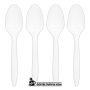 Plastic Spoons Cutlery Medium Weight Tableware, 1,000 bulk case, eating, soup, foodservice, restaurants, kitchen, break room, catering, cafeteria, drive thru packaging.