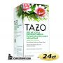 Tazo Decaf Lotus Blossom Tea 24 ct. Box | Green Tea, Lotus Flower Leaves Flavored Hot Tea Bags.