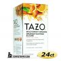 Tazo Wild Sweet Orange Tea 24 ct. Box | Herbal Tea, Lemon, Blackberry, Rose, Spearmint, Ginger, Orange Flavored Hot Tea Bags.