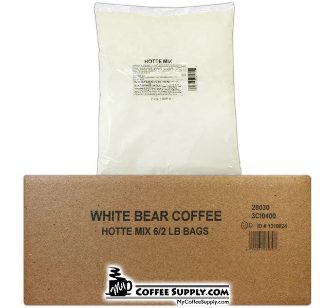 White Bear Cappuccino Topping Hottie Mix 6/2 lb. Bags