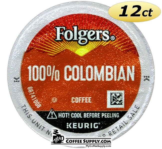 Folgers 100% Colombian K-Cup 12 ct.