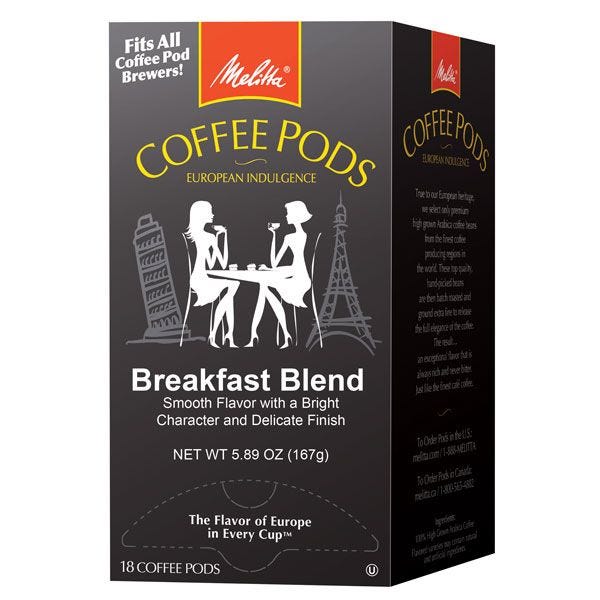 Melitta Breakfast Blend Coffee Pods