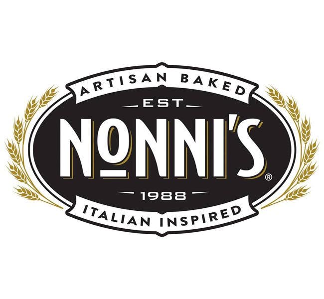 Nonni Brand Artisan Bakery Almond Chocolate Biscotti, Real Semi-Sweet Dark Chocolate with Oven Roasted California Almonds.