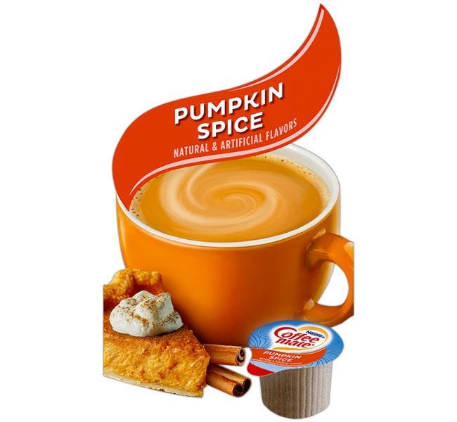 Every sip of pumpkin spice flavored coffee tastes like home-made pumpkin pie for Thanksgiving.