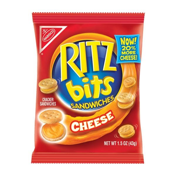 Nabisco Ritz Bits Cheese Sandwiches