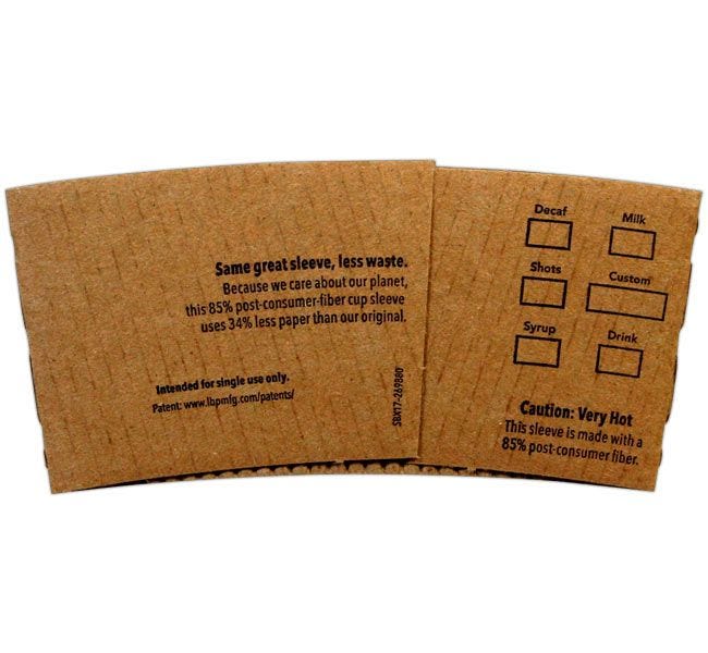 Starbucks Brand Logo Paper Hot Cup Sleeve Jackets