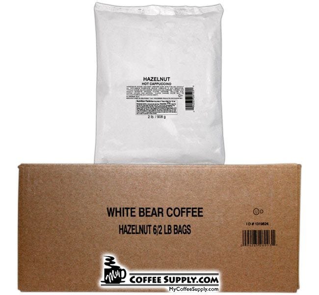 White Bear Hazelnut Cappuccino Mix