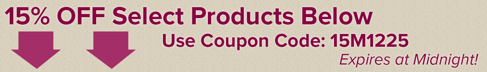 My Coffee Supply 15% Off Coupon Code, 15M1225, Expires Midnight. Save on select products below, while they last.
